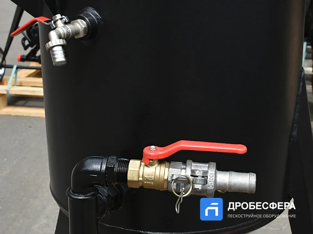 Пескоструйный аппарат PST-PS-75-1 с шиберным дозатором