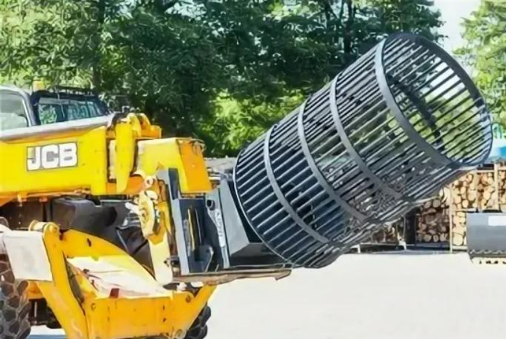 Просеиватель грунта на Фронтальный погрузчик JCB