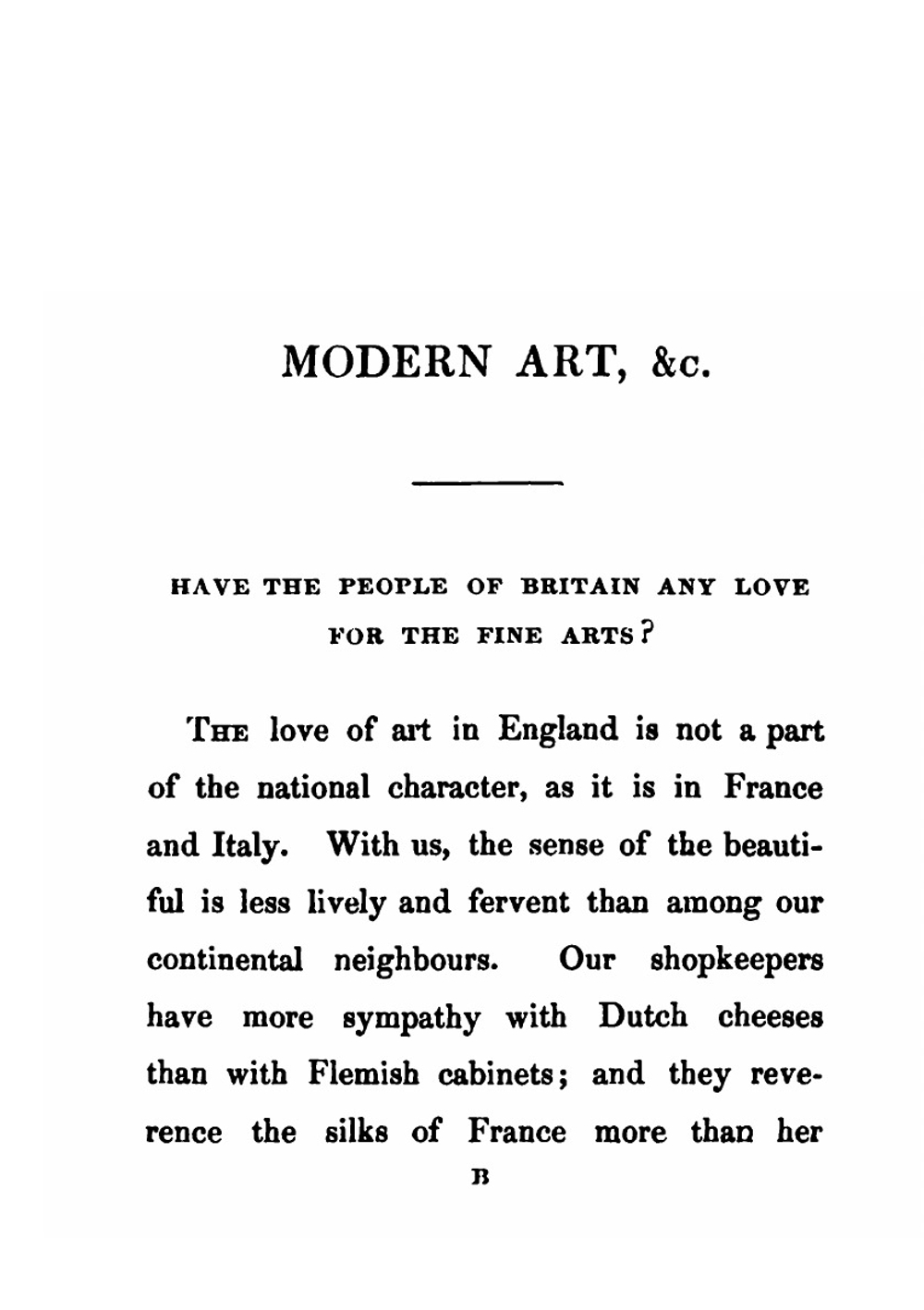 Modern Art and Living Artists | Modern Art