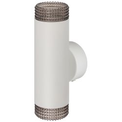 Светильник настенный ЭРА WL50 WH/BK под лампу MR16 GU10 черный/белый | Настенная подсветка