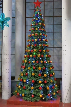 Искусственная ель Виктория Люкс ,6 м., уличная, ствольная, ПВХ, ПромЕлка(VK600LX)