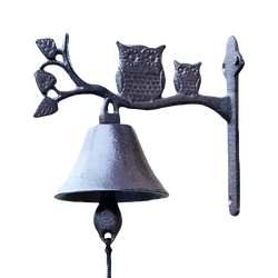 Iron Garden Колокольчик дверной "Сычи"