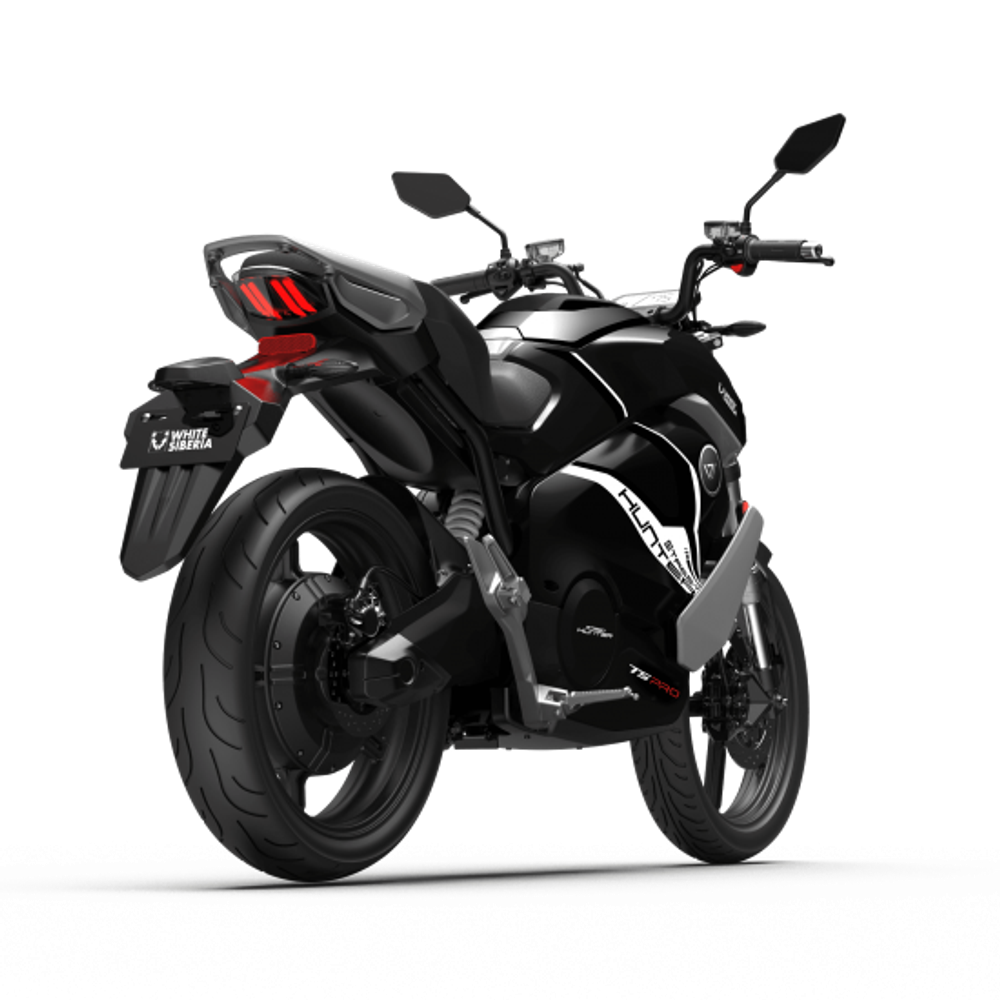 Электромотоцикл WHITE SIBERIA SUPER SOCO TS STREET HUNTER PRO Черный