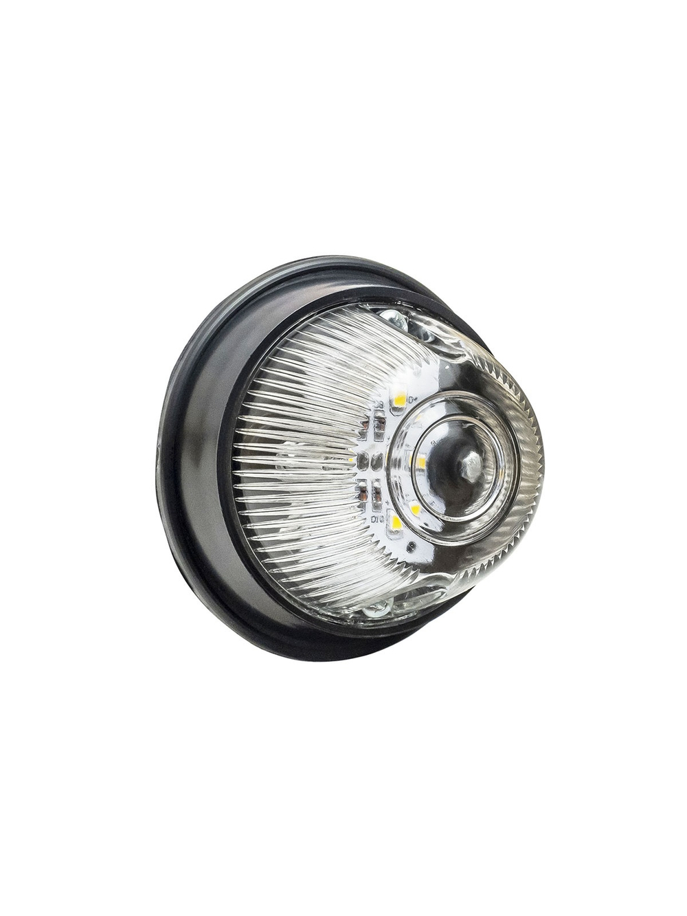 Повторитель поворота УАЗ на светодиодах (белый рассеиватель) 6LED-1-12V