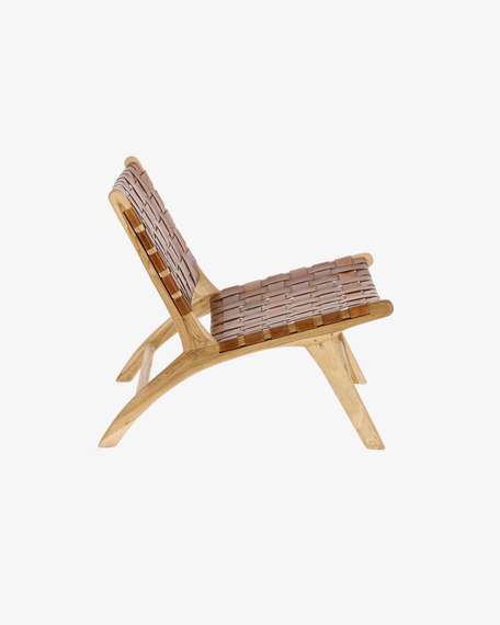 Кресло Calixta коричневое