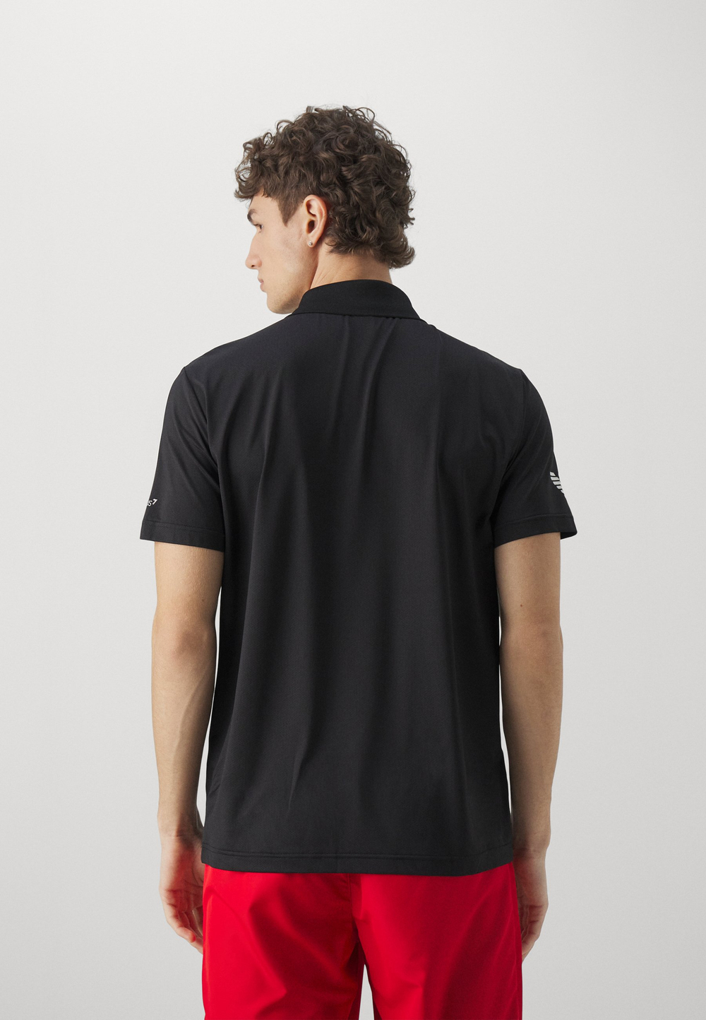 EA7 Emporio Armani VENTUS7 - Футболка-поло - Чёрный