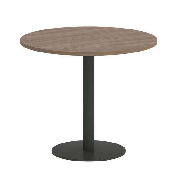 Onix Direct Стол круглый O.SPRG-1 Дуб Аризона/Металл Антрацит 900*900*750