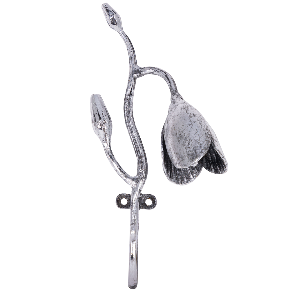 Настенный крючок Ин Блум Античное серебро