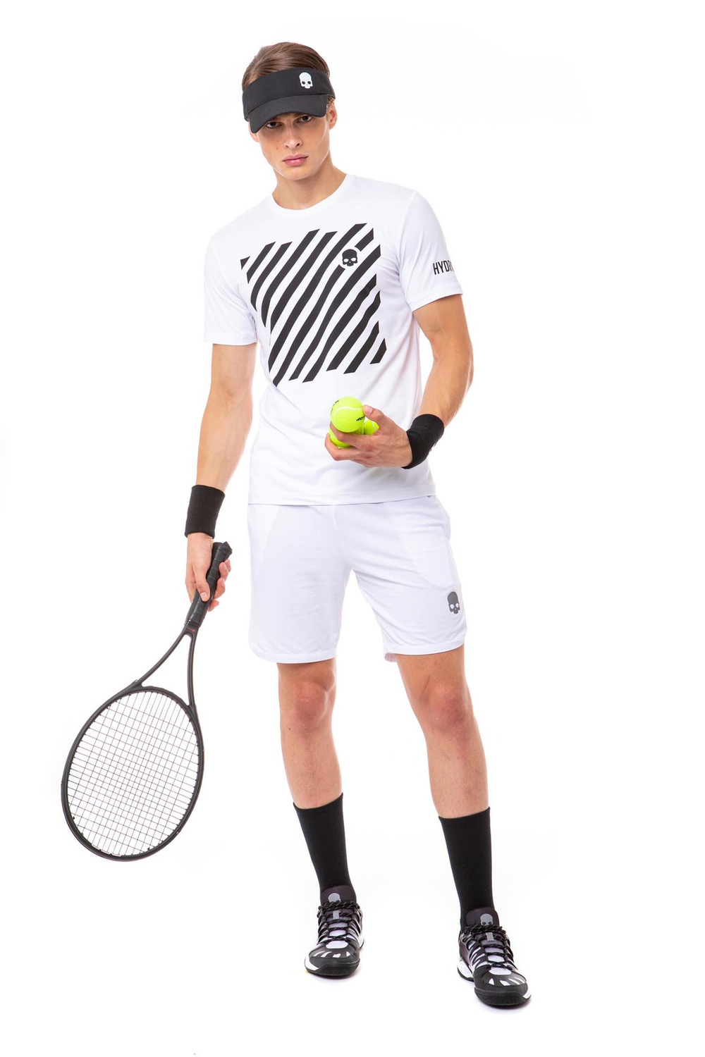 Мужская теннисная футболка HYDROGEN TECH OPTICAL  (T00222-077)