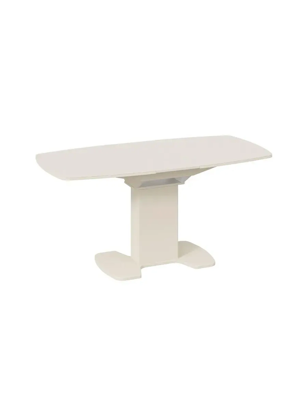 Стол кухонный Бежевый матовый 130х80х75 см