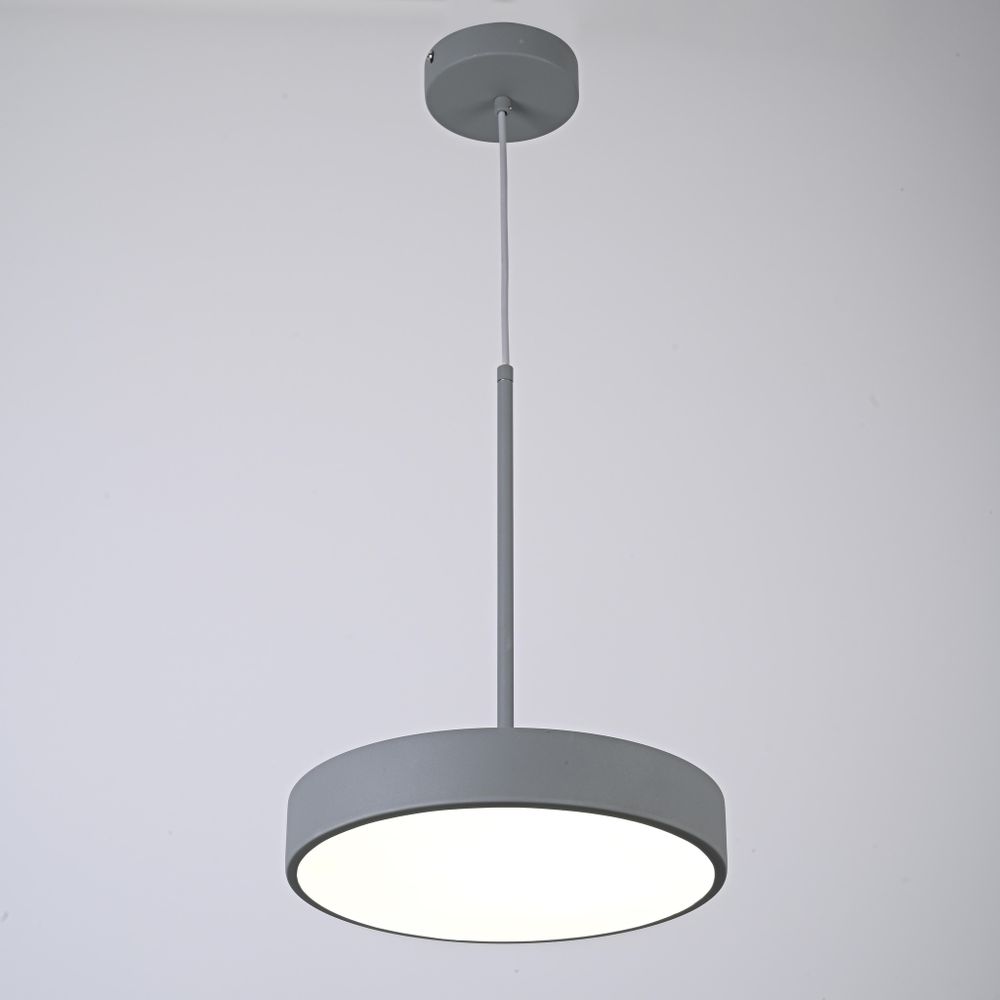 Подвесной светильник TURNA ONE D30 Gray by ImperiumLoft