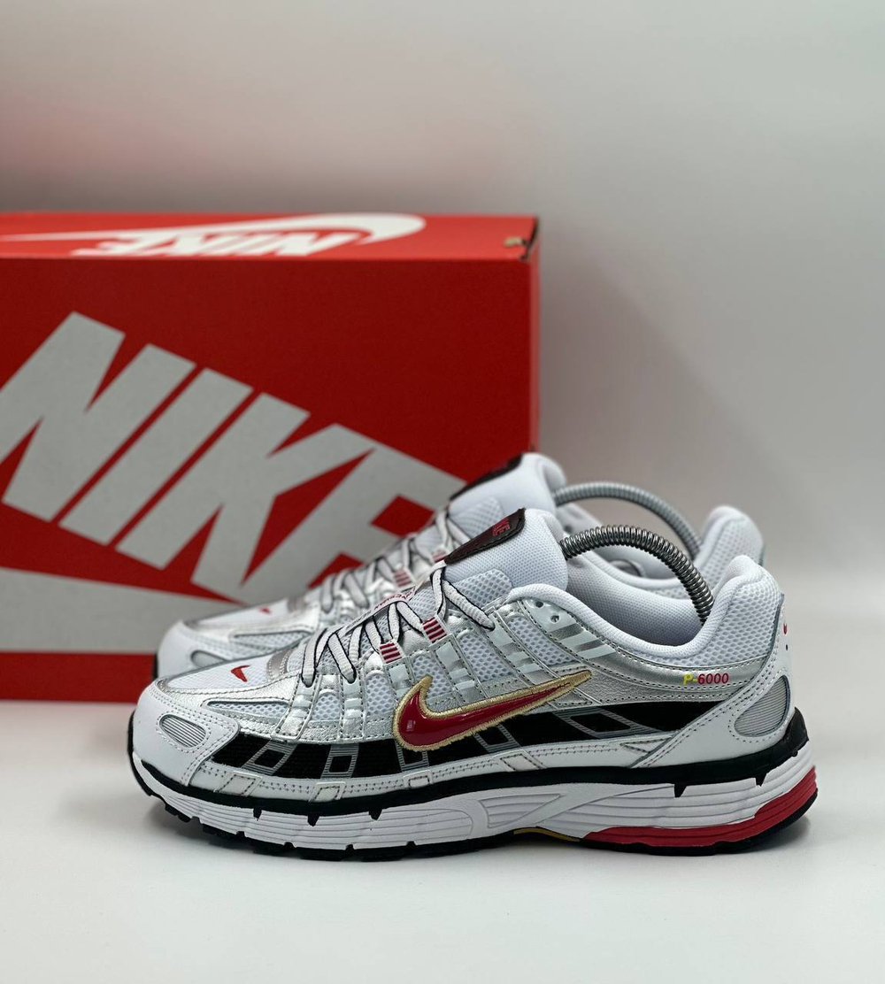 Кроссовки Nike P-6000 #B271 (сер.)