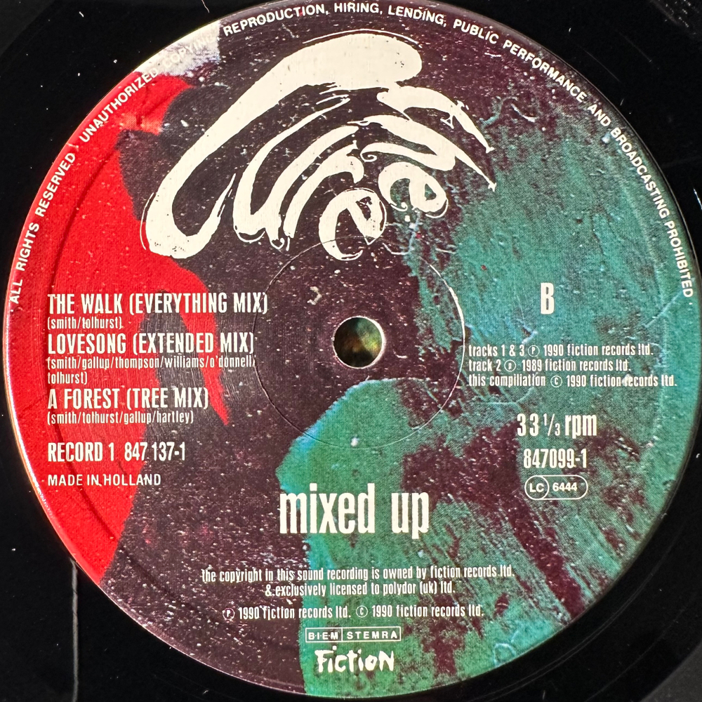 The Cure ‎– Mixed Up 2LP (Голландия 1990г.)