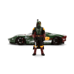 JADA Star Wars - Металлическая машина Ford GT 2005 1:24 + фигурка Боба Фетт 3369093