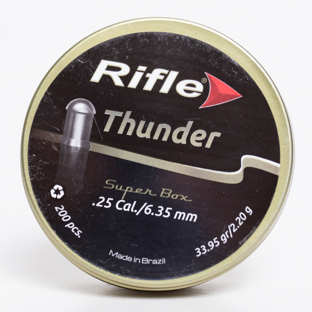 Пули RIFLE Field Series Thunder 6,35 мм 2.20 г (200 шт)