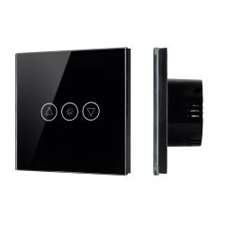Светорегулятор сенсорный с Zigbee управлением SWT-OMALI-SD3-ZB-BK (250V, 500W) (Arlight, Стекло) 050060