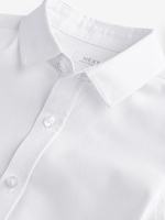 Рубашка с коротким рукавом для мальчика Next E32-648, Белый