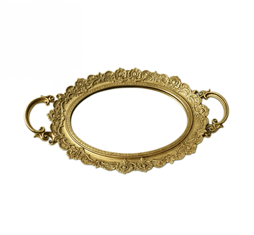 Декоративный поднос зеркало 36*4*28.8CM