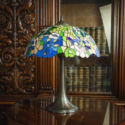 Винтаж: Настольная лампа в стиле Тиффани