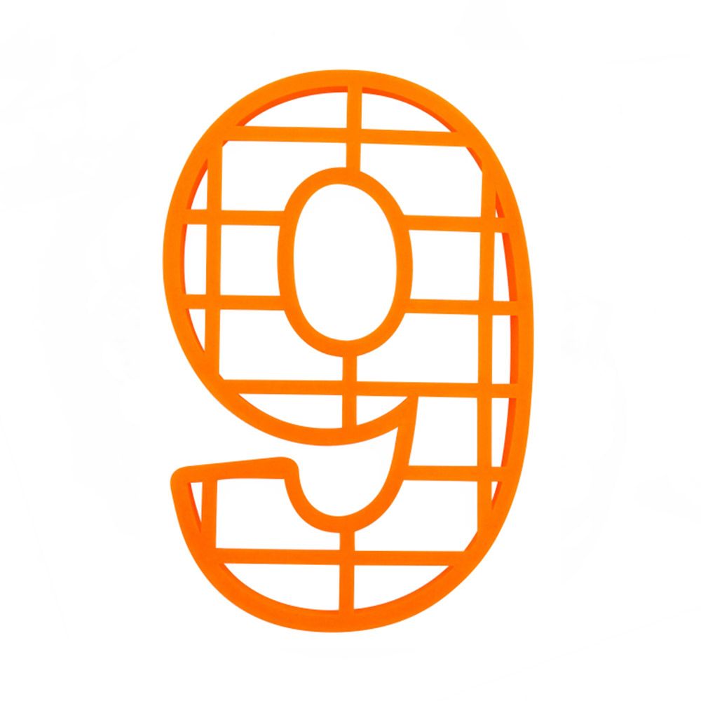 Форма для торта "Цифра 9" 25см 1шт