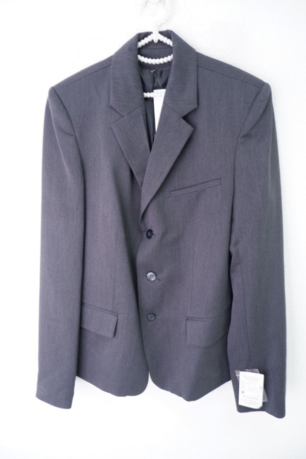Пиджак классический с шерстью на 18 лет, новый