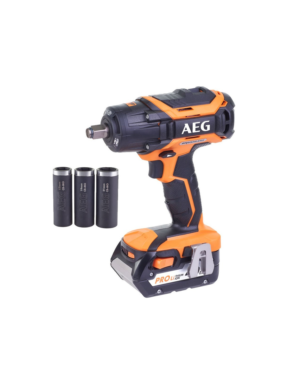 Бесщеточный аккумуляторный импульсный гайковерт AEG BSS18C12ZBL LI-402C 4935459427