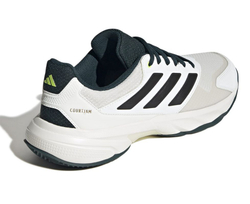 Мужские кроссовки теннисные Adidas CourtJam Control 3 M Clay - кремовый/серебристый металлик/aurora ivy