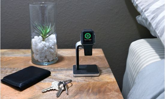 Обзор Mophie Apple Watch Dock Aluminum