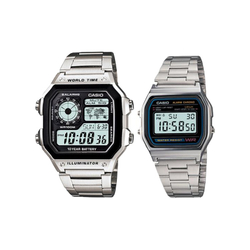 CASIO Unisex Pair Table Series 45mm Black Watch