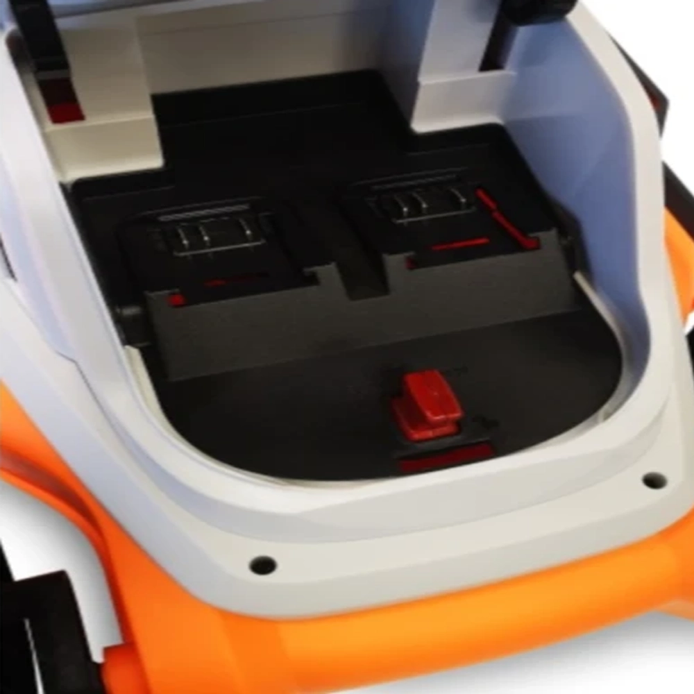 VILLARTEC MA2038 SET4 аккумуляторная газонокосилка (2 x 4 Ач, ЗУ)