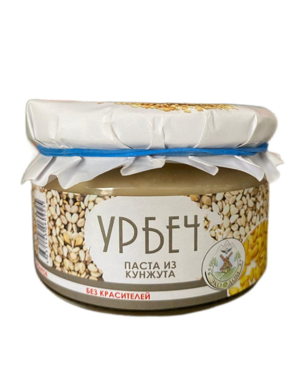 Урбеч из семян кунжута белого БЕЗ САХАРА, ЭКО ДОМ, 225гр