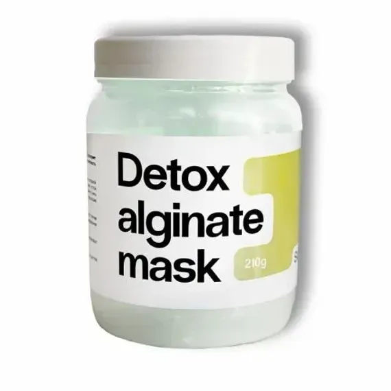 Альгинатная детокс-маска с маслом конопли