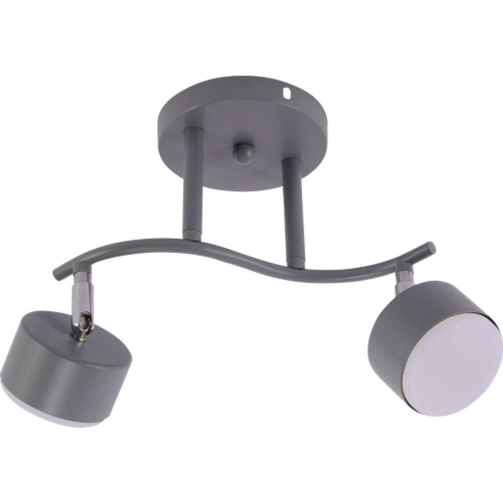 Светильник настенно-потолочный спот Rivoli Vivien 7077-702 2хGX53 15 Вт поворотный | Споты-Подсветки