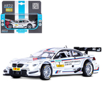 Модель 1:32 BMW M3 DTM, белый, свет, звук, откр. двери и капот, инерция