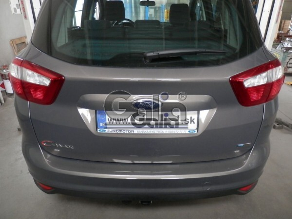 Фаркоп оцинкованный Galia F091A для Ford Focus хетчбек 2004-2011, 2011-, Ford C-MAX 2003-2011, 2011-(паспорт и сертификат в комплекте)(без электрики)