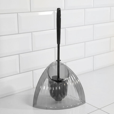 Ерш для туалета с подставкой "Toscana", цвет шерл