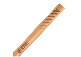 Молоток слесарный Denzel 200 г, кованый квадратный боек, буковая рукоятка 10426