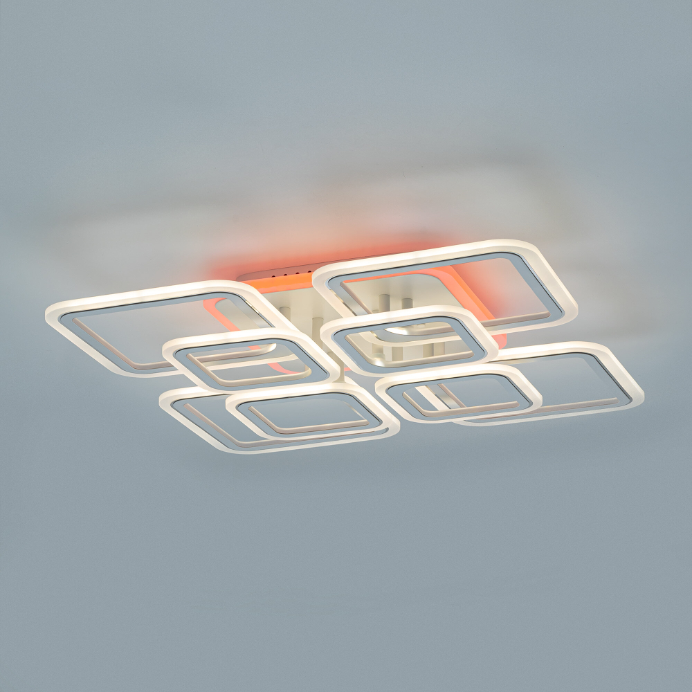 Citilux Марсель Смарт CL232A180E RGB Умная люстра Белая