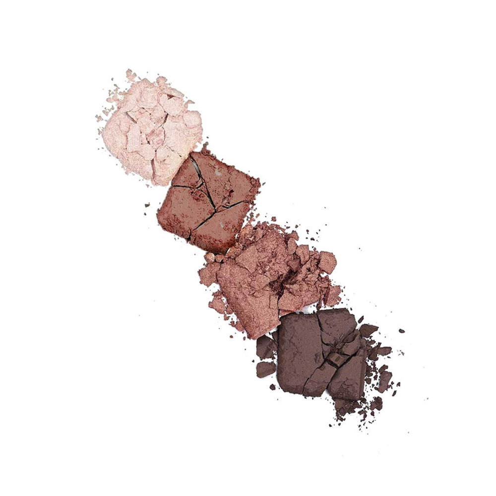 LuxVisage Тени для век Glam Look 4-х цветные тон 7 Розовая Медь