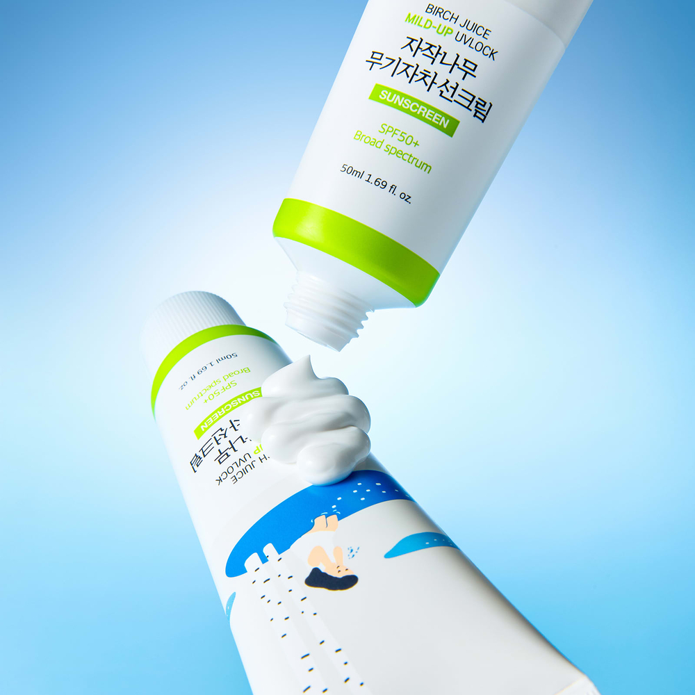 Round Lab, Birch Juice Mild-Up UVLock, солнцезащитное средство, SPF50 +, 50 мл (1,69 жидк. унц.)