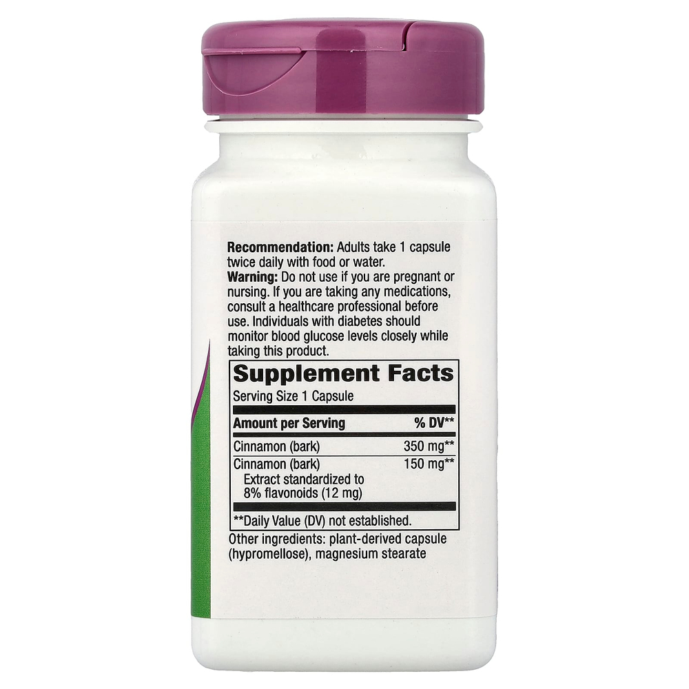 Nature's Way, Корица, 60 веганских капсул