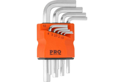 Набор коротких шестигранных ключей STARTUL PRO 1,5-10 мм, 9 предметов PRO-89309