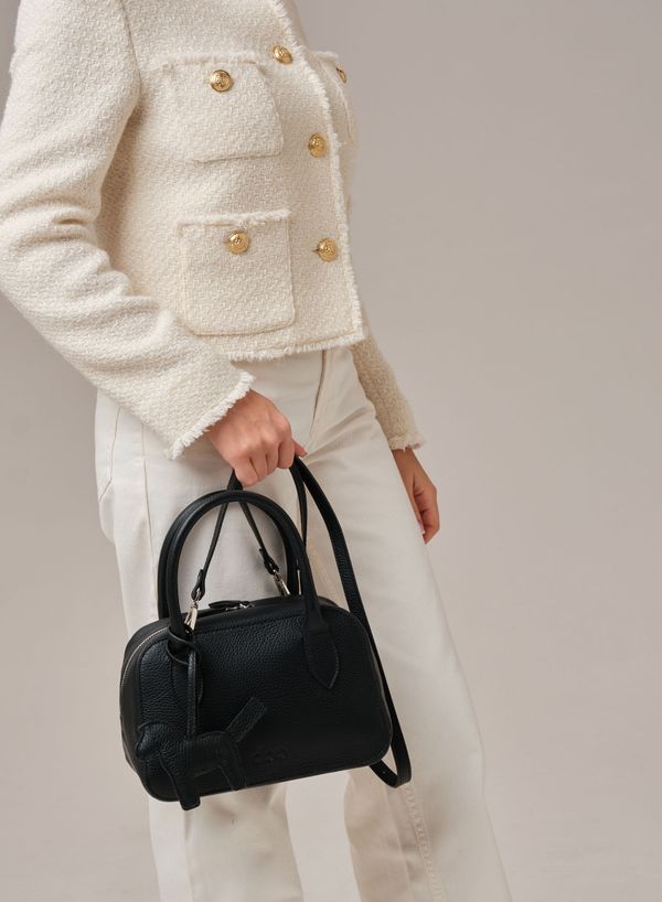 Кожаная сумка Polly summer DBR 31401 черный