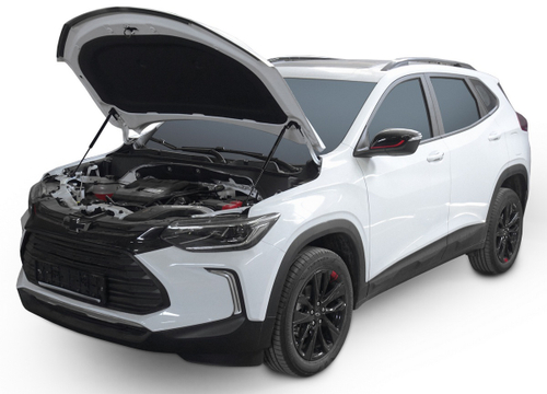 Газовые упоры капота Rival для Chevrolet Tracker IV поколение 2021-н.в., 2 шт., A.ST.1006.1