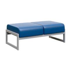 Module Банкетка двухместная MD.B2 Oregon 03/Металл Серый 1255*700*460