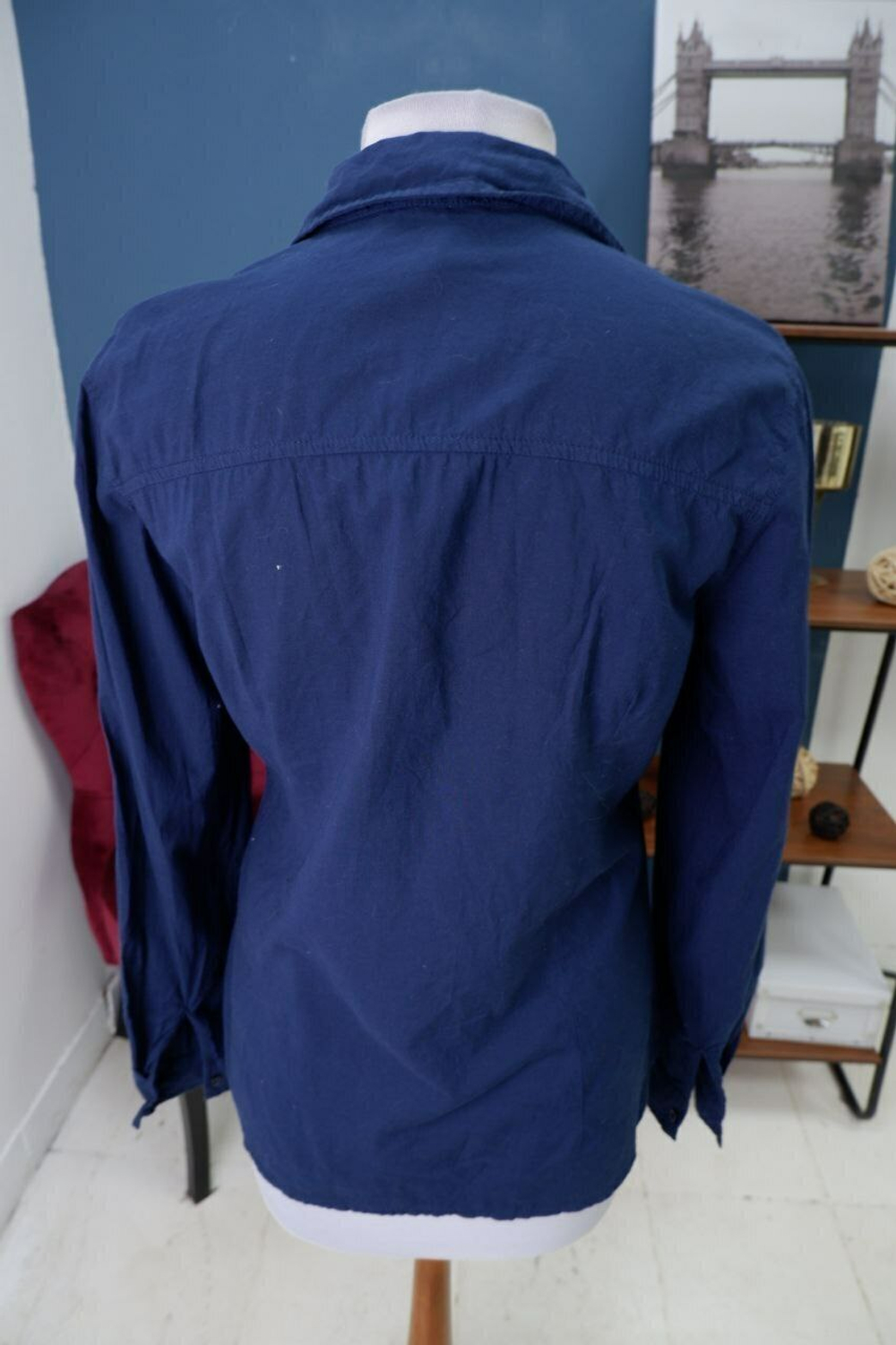 Рубашка однотонная 50 размер