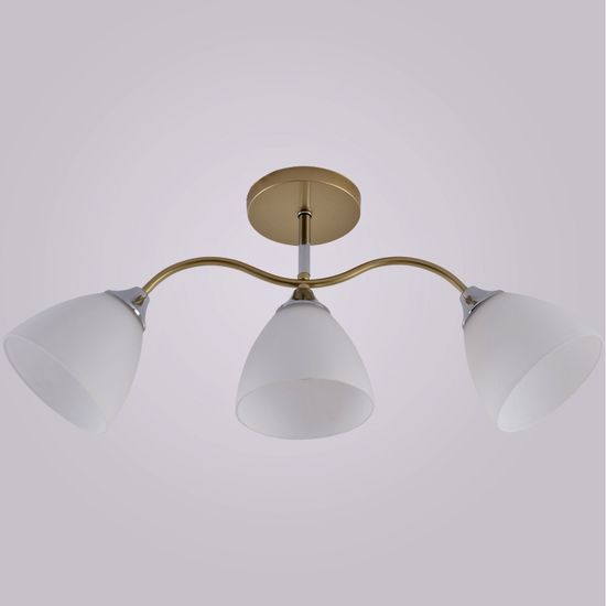 01643-0.3-03 GOLD+CR светильник потолочный