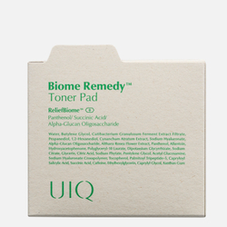 UIQ Biome Remedy Toner pad Успокаивающие пэды для чувствительной кожи с пробиотикам, 180мл