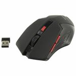 Мышь беспроводная DEFENDER Accura MM-275, USB, 5 кнопок + 1 колесо-кнопка, оптическая, черная, 52276