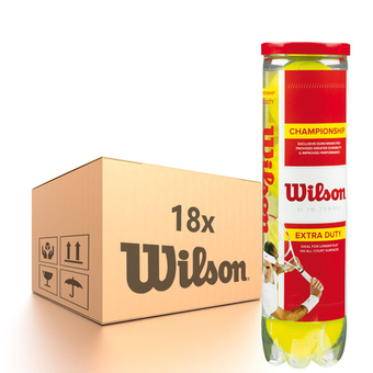 Упаковка теннисных мячей Wilson Championship Extra Duty - 18 x 4B
